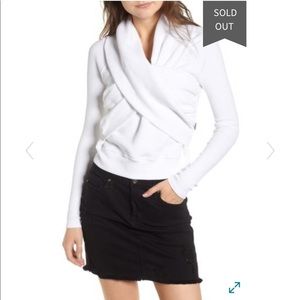 Good American Crossover Sweater